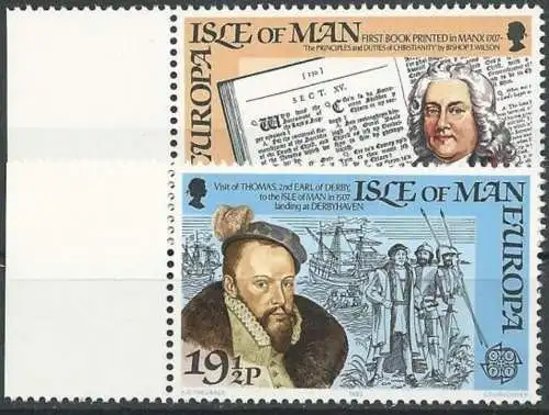 ISLE OF MAN 1982 Mi-Nr. 213/14 ** MNH - CEPT