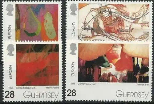 GUERNSEY 1993 Mi-Nr. 608/11 ** MNH - CEPT