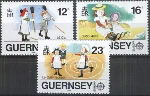 GUERNSEY 1989 Mi-Nr. 449/51 ** MNH - CEPT