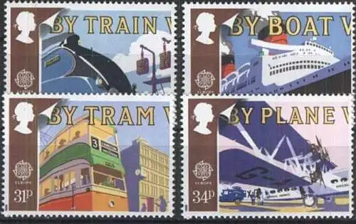 GROSSBRITANNIEN 1988 Mi-Nr. 1147/50 ** MNH - CEPT