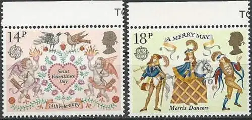 GROSSBRITANNIEN 1981 Mi-Nr. 867/68 ** MNH - CEPT