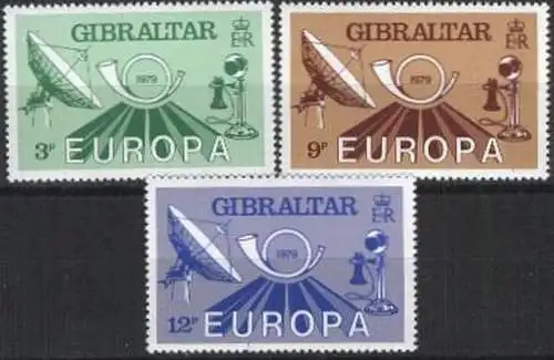 GIBRALTAR 1979 Mi-Nr. 392/94 ** MNH - CEPT