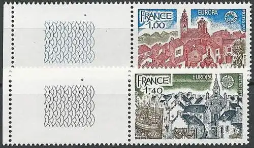 FRANKREICH 1977 Mi-Nr. 2024/25 ** MNH - CEPT