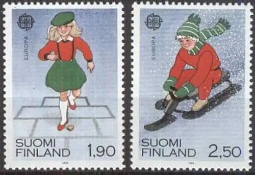 FINNLAND 1989 Mi-Nr. 1082/83 ** MNH - CEPT