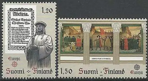 FINNLAND 1982 Mi-Nr. 899/00 ** MNH - CEPT