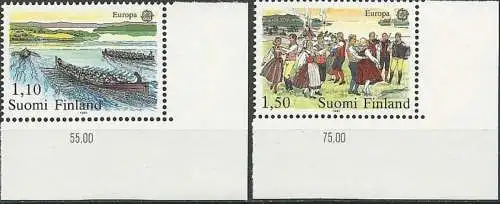 FINNLAND 1981 Mi-Nr. 881/82 ** MNH - CEPT