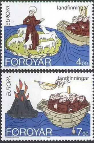 FÄRÖER 1994 Mi-Nr. 260/61 ** MNH - CEPT