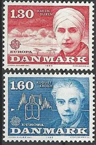 DÄNEMARK 1980 Mi-Nr. 699/00 ** MNH - CEPT