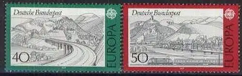DEUTSCHLAND 1977 Mi-Nr. 934/35 ** MNH - CEPT