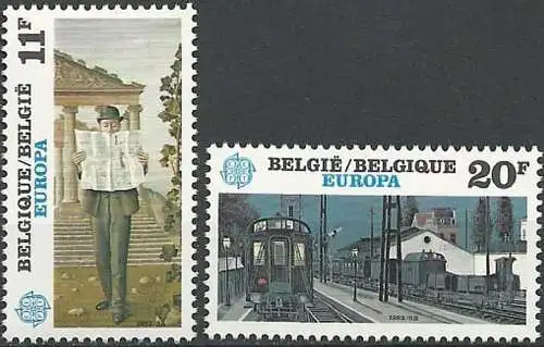 BELGIEN 1983 Mi-Nr. 2144/45 ** MNH - CEPT