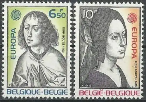 BELGIEN 1975 Mi-Nr. 1818/19 ** MNH - CEPT