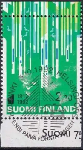 FINNLAND 1992 Mi-Nr. 1187 aus Block 9 o used