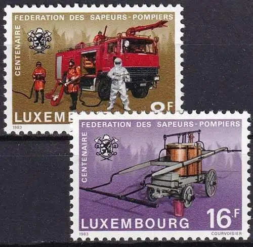 LUXEMBURG 1983 Mi-Nr. 1068/69 ** MNH