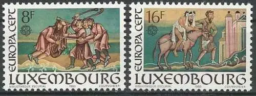 LUXEMBURG 1983 Mi-Nr. 1074/75 ** MNH