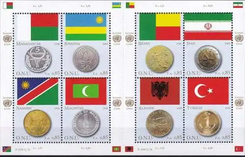 UNO GENF 2008 Mi-Nr. 592/99 ** MNH