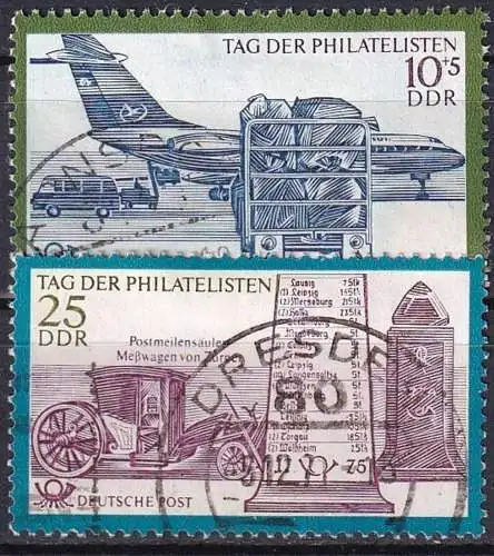 DDR 1971 Mi-Nr. 1703/04 o used