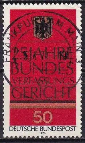 DEUTSCHLAND 1976 Mi-Nr. 879 o used