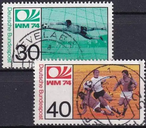 DEUTSCHLAND 1974 Mi-Nr. 811/12 o used