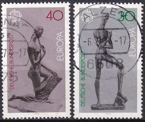 DEUTSCHLAND 1974 Mi-Nr. 804/05 o used