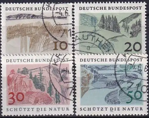 DEUTSCHLAND 1969 Mi-Nr. 591/94 o used