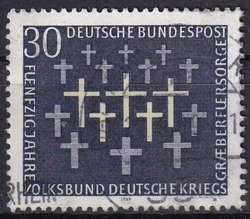 DEUTSCHLAND 1969 Mi-Nr. 586 o used