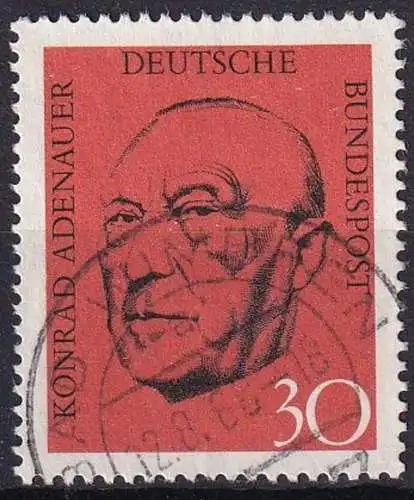 DEUTSCHLAND 1968 Mi-Nr. 567 o used