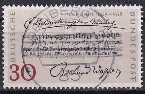 DEUTSCHLAND 1968 Mi-Nr. 566 o used