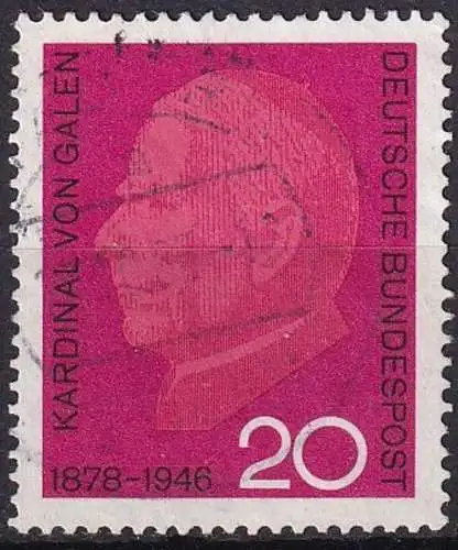 DEUTSCHLAND 1966 Mi-Nr. 505 o used