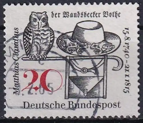 DEUTSCHLAND 1965 Mi-Nr. 462 o used