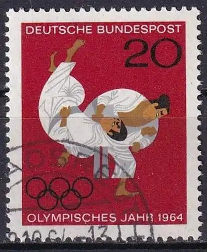 DEUTSCHLAND 1964 Mi-Nr. 451 o used