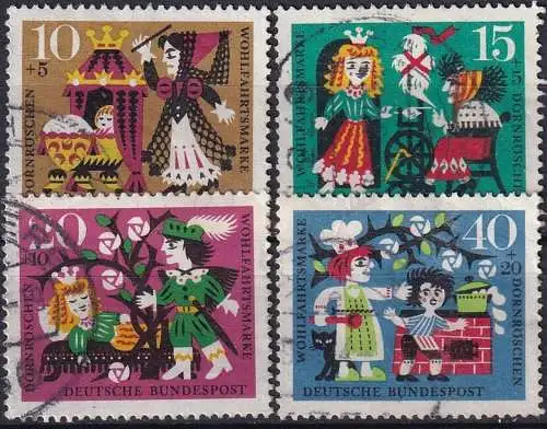 DEUTSCHLAND 1964 Mi-Nr. 447/50 o used