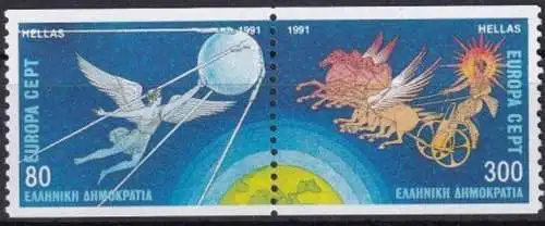 GRIECHENLAND 1991 Mi-Nr. 1777/78 C ** MNH