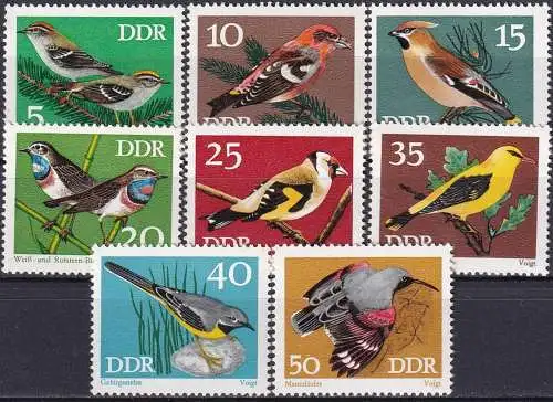 DDR 1973 Mi-Nr. 1834/41 ** MNH