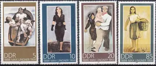 DDR 1988 Mi-Nr. 3209/12 ** MNH