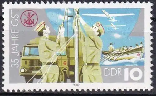 DDR 1987 Mi-Nr. 3117 ** MNH