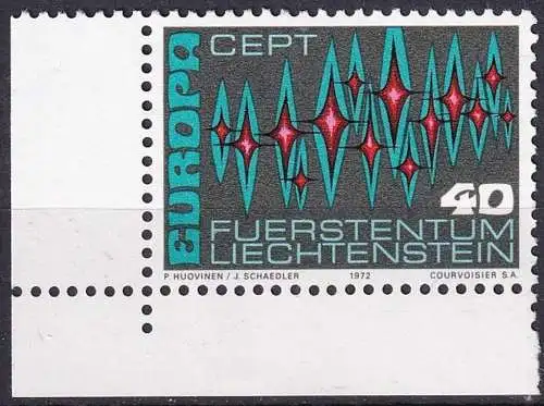 LIECHTENSTEIN 1972 Mi-Nr. 564 ** MNH