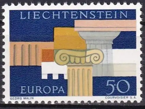 LIECHTENSTEIN 1963 Mi-Nr. 431 ** MNH