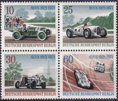 BERLIN 1971 Mi-Nr. 397/00 aus Block 3 ** MNH