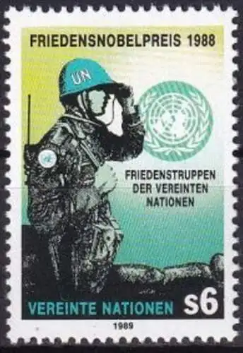 UNO WIEN 1989 Mi-Nr. 91 ** MNH