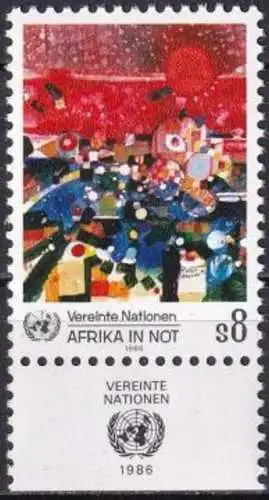 UNO WIEN 1986 Mi-Nr. 55 ** MNH