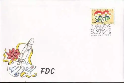 ESTLAND 1993 Mi-Nr. 199 FDC