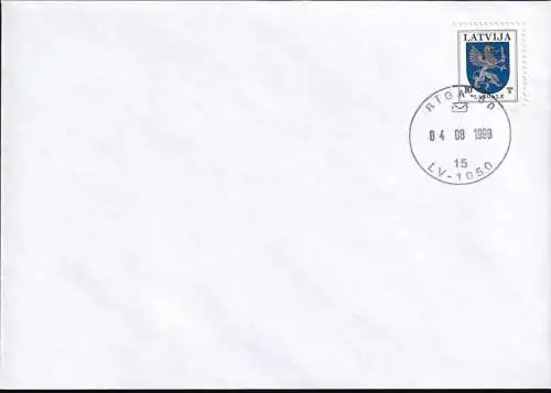 LETTLAND 1998 Mi-Nr. 374 AIII FDC