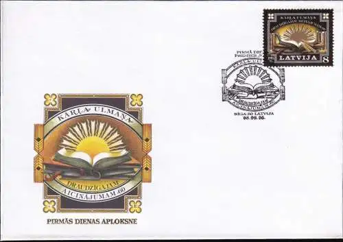 LETTLAND 1995 Mi-Nr. 409 FDC