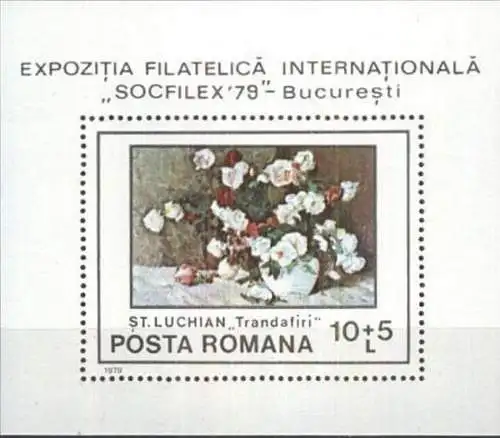 RUMÄNIEN 1979 Mi-Nr. Block 159 ** MNH