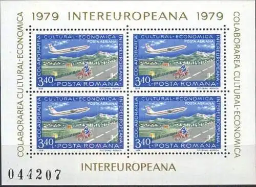 RUMÄNIEN 1979 Mi-Nr. Block 158 ** MNH