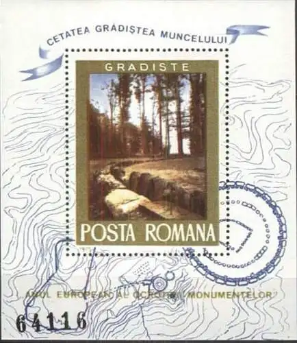 RUMÄNIEN 1975 Mi-Nr. Block 121 ** MNH