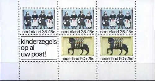 NIEDERLANDE 1975 Mi-Nr. Block 14 ** MNH