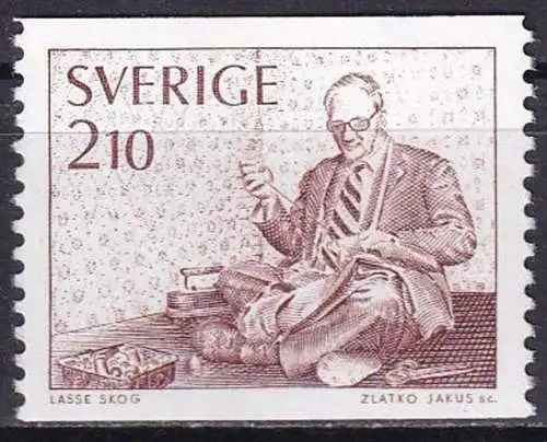 SCHWEDEN 1977 Mi-Nr. 975 ** MNH