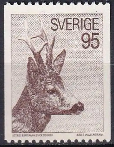 SCHWEDEN 1972 Mi-Nr. 751 y ** MNH