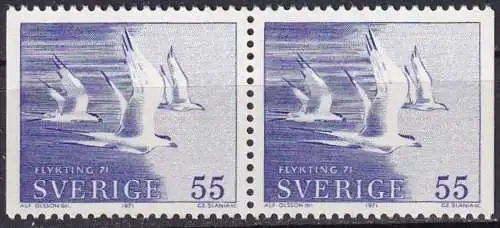 SCHWEDEN 1971 Mi-Nr. 705 DD ** MNH